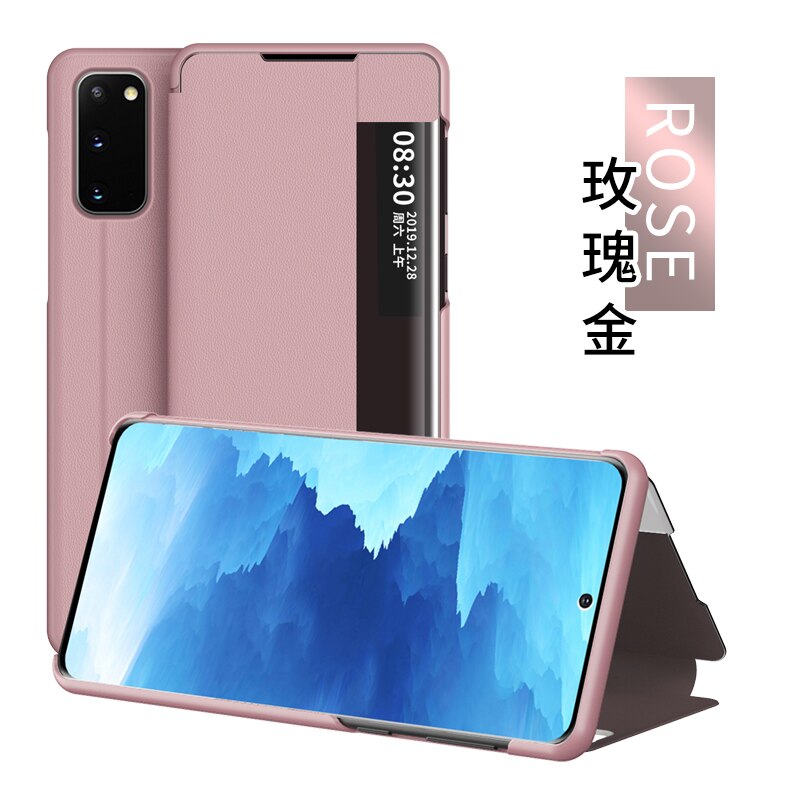 Funda abatible inteligente de lujo para Huawei Nova 3 Nova3 PAR-LX1 PAR LX1 fundas soporte magnético original Funda de cuero Etui Phone 360: Pink