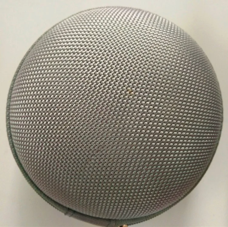 Mini Rits Harde Hoofdtelefoon Houder Case Draagbare Oordopjes Pouch box Oortelefoon Opbergtas Beschermende USB Kabel Organizer: Donker magenta