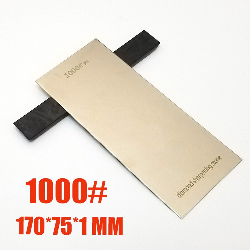 Diamond Knife Sharpener Sharpening Stone Grinding Stones 80 240 600 1000 2000 3000 Grit Diamond Sharpening Stone: 1000grit