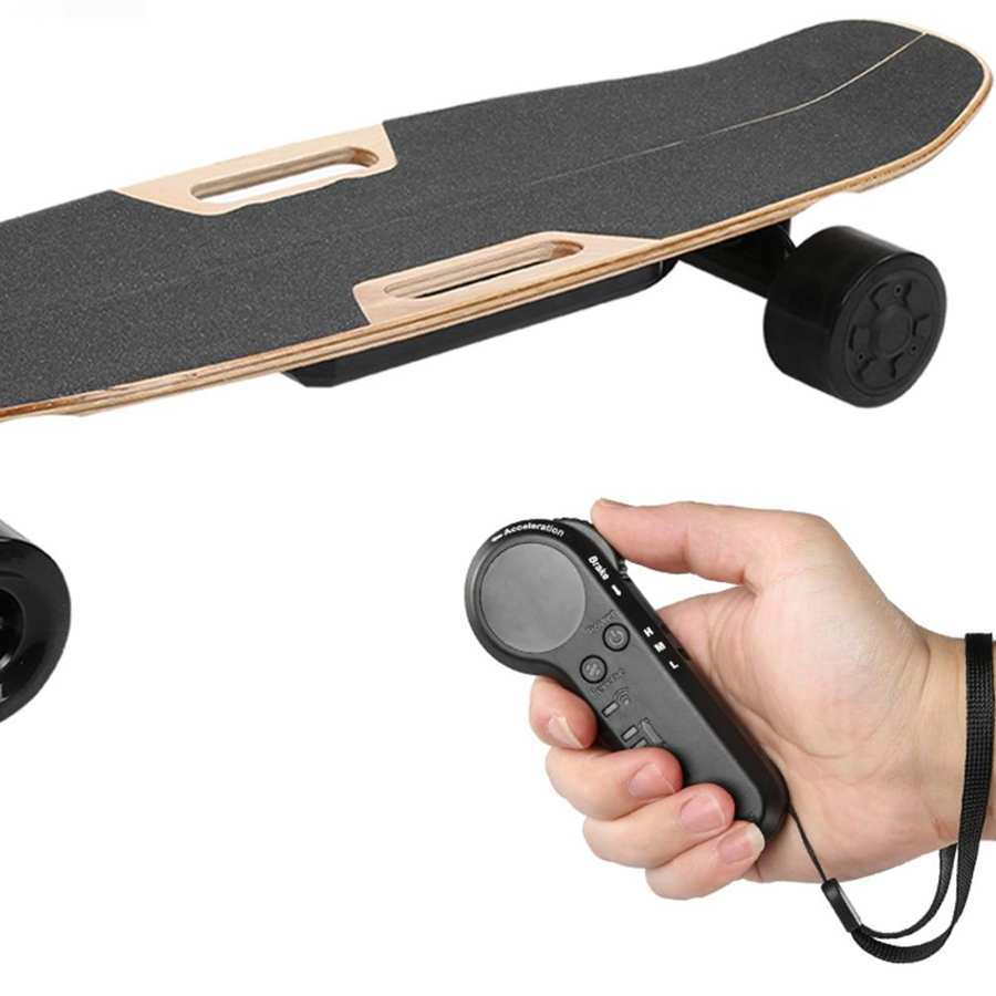 Elektrisk firehjulet skateboard fjernbetjening universal skateboard trådløs fjernbetjening med indikatorlampe for strømforsyning