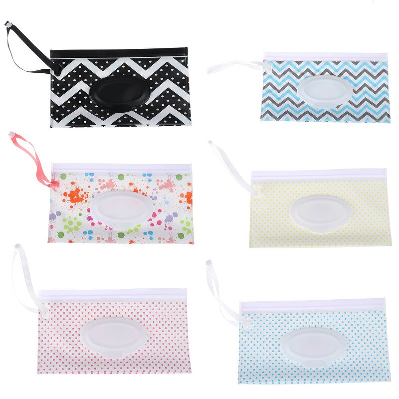 Boîte de lingettes pour bébé boîte de lingettes humides lingettes nettoyantes sac de transport