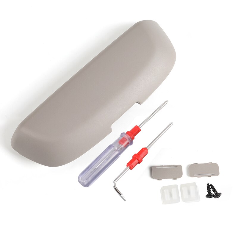 macchina messa in piega custodia per occhiali scatola porta occhiali per BMW 1 2 3 4 5 7 serie X1 X3 X5 X6 F30 F10 F15 F16 F34 G30 E70 E71 F07 F01: grigio