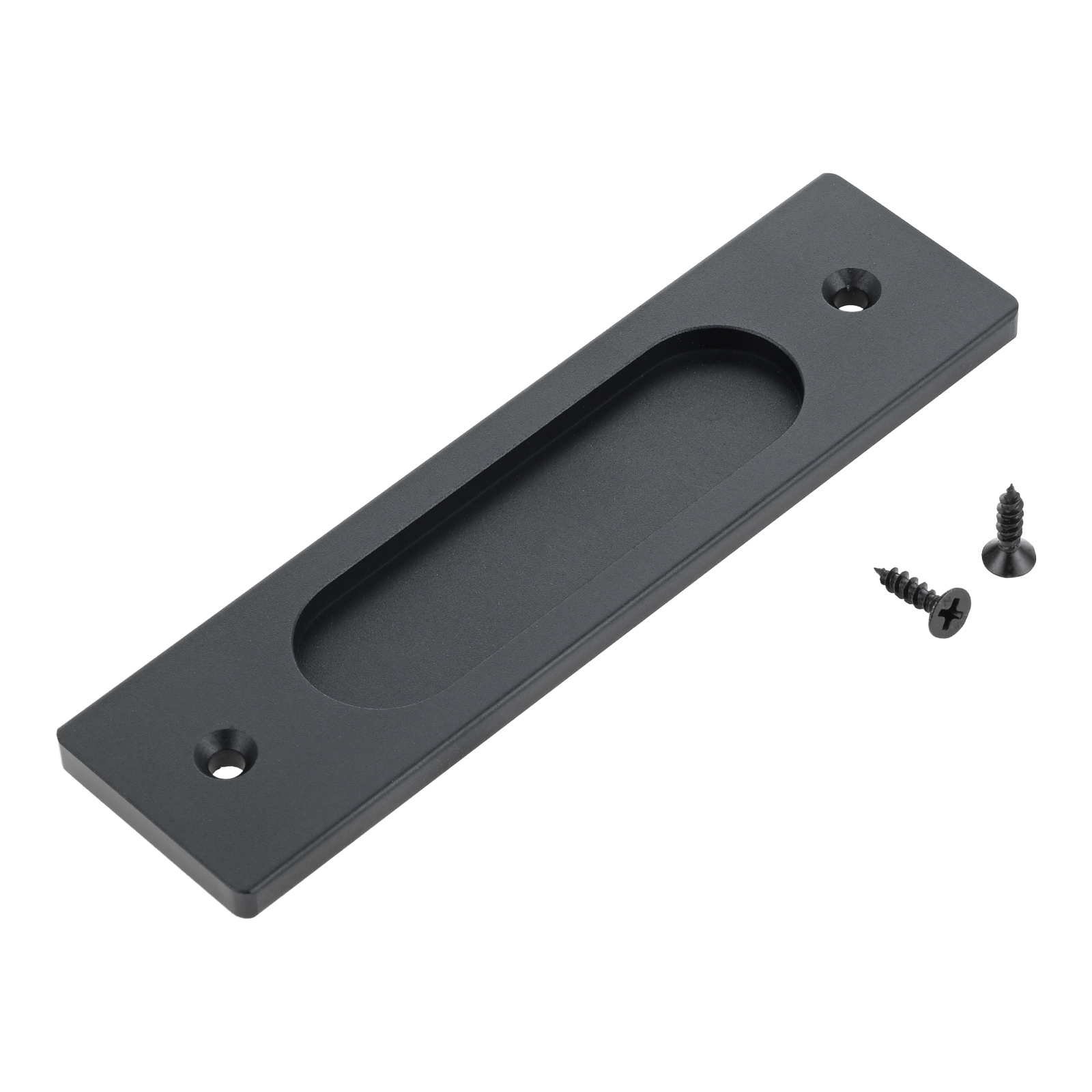 Image showcasing 1 Set Barn Door Sliding Pull Handle Hardware W/scr... – Grandado