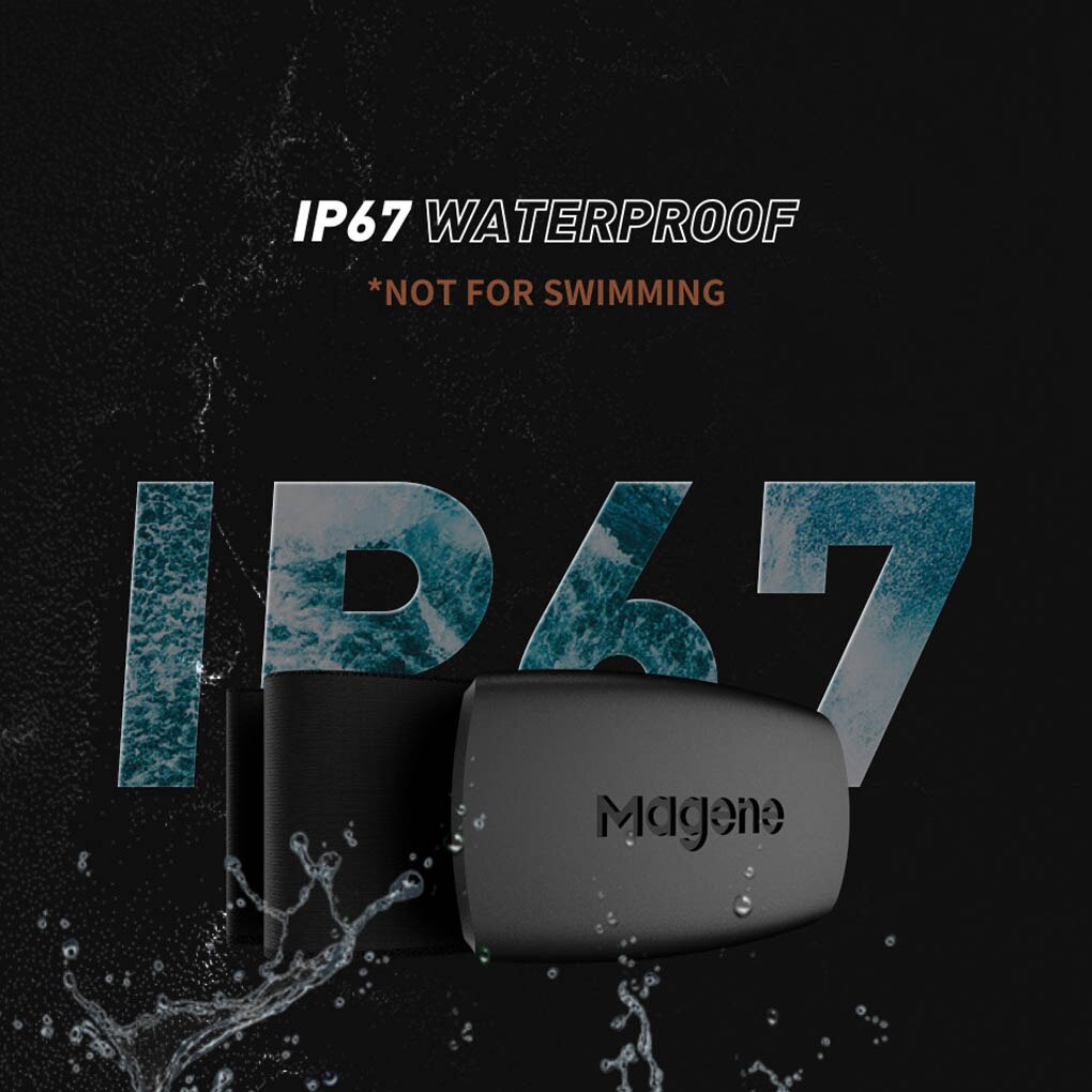 Ant Bluetooth Hartslagmeter Fiets Snelheid Cadanssensor IP67 Waterdichte Sport Running Sensor Met Borstband Verstelbare