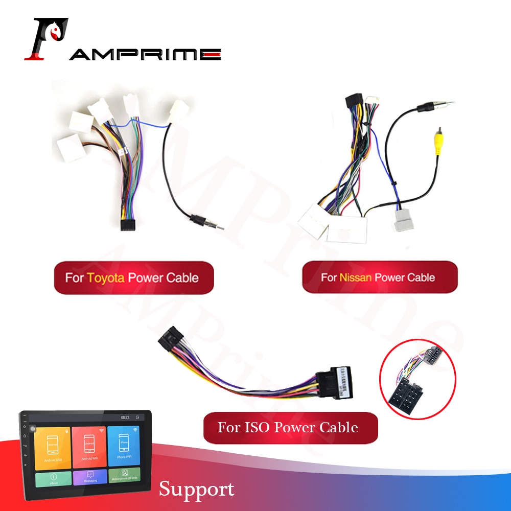 Android radio Car Accessories Wire Wiring Harness ... – Vicedeal