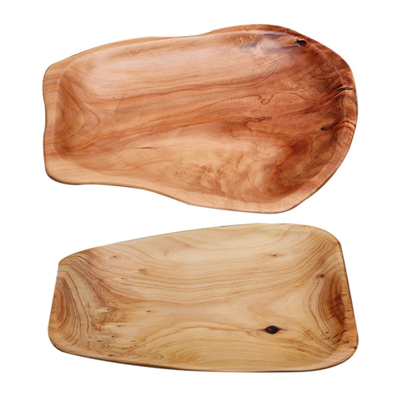 Holz Obst Schüssel Lagerung Körbe Für Brot Obst Snacks Einzigartige Unregelmäßigen Holz Obstschale Kunst Dekor Für Wohnzimmer