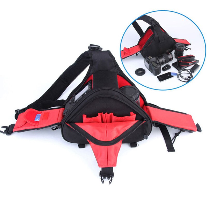 Waterproof Backpack Shoulder DSLR Camera Bag Case For Canon EOS 1300D 760D 750D 700D 600D 7D 80D 6D 5DII 5DS 5DR 60D 1200D