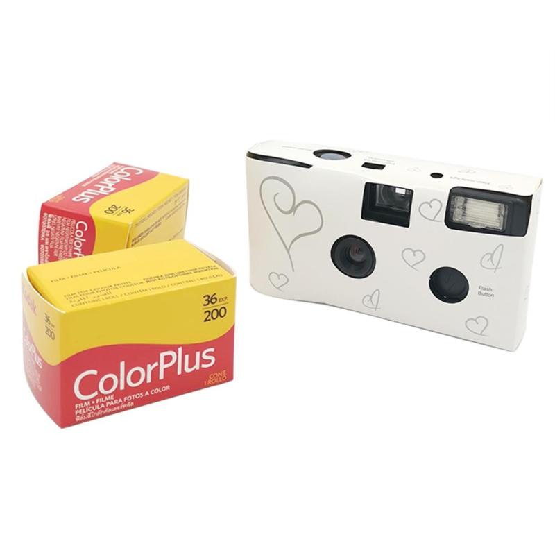 Mini Vintage Film Camera Retro 36 photos HD disposable film camera easy to carry Party Birthday Valentine's Day