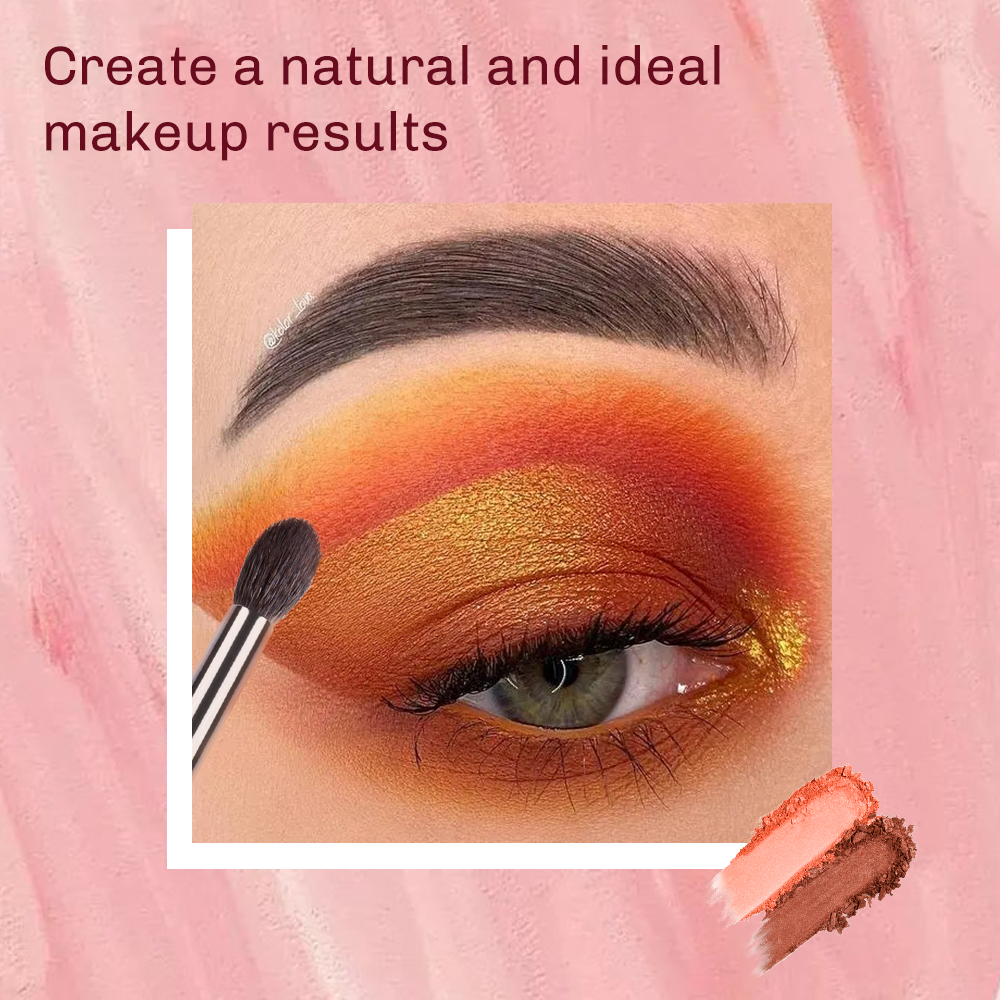 OVW kozie włosy profesjonalny pędzel zestaw robić makeupu zestaw naturalny Brochas Maquillaje makijaż zwężający się mikser wyróżnij pędzel róż robić policzków