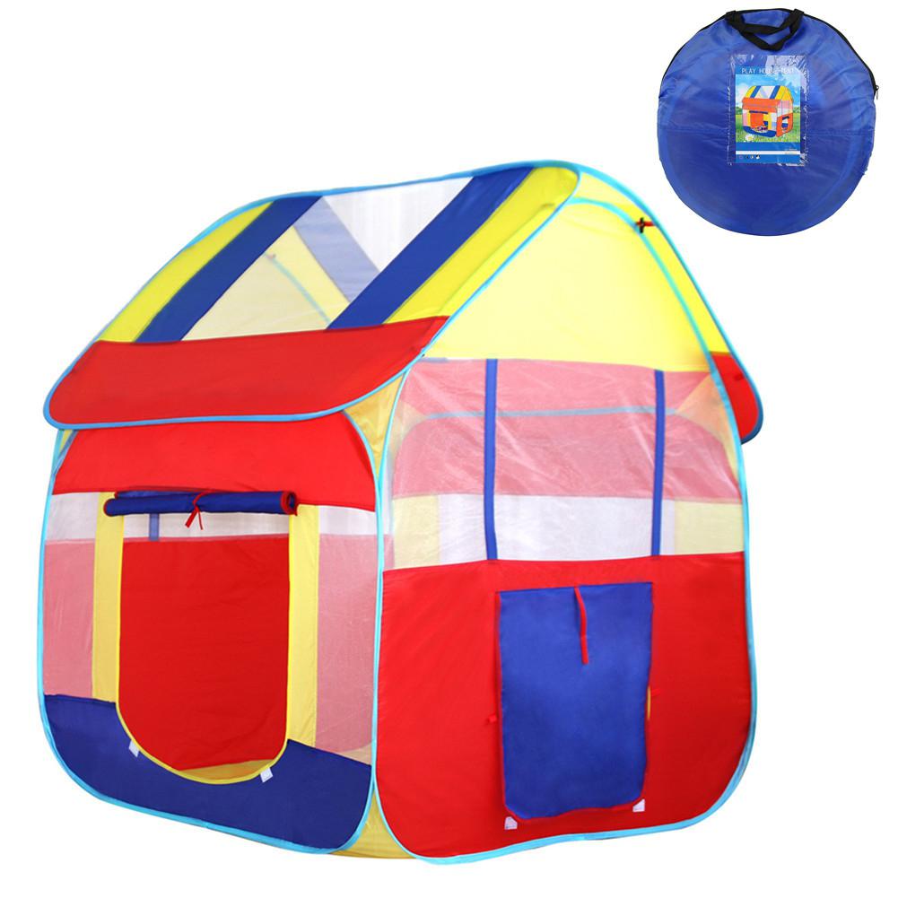 Blue Child Playhouse Tents Indoors/Outdoors House For Boys & Girls Perfect For Toddlers: Default Title