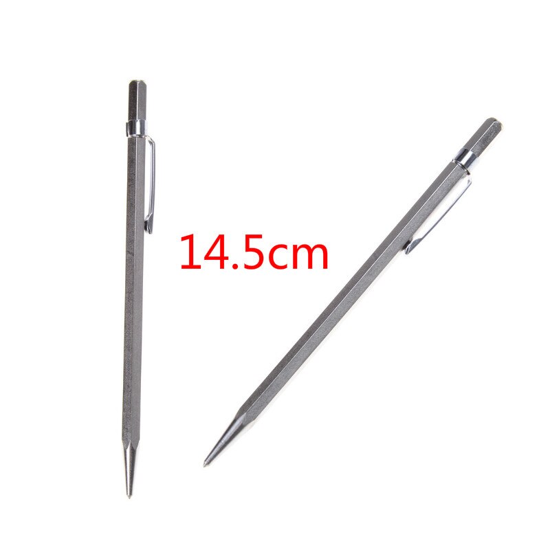 1Pc Diamant Metalen Graveren Pen Tungsten Carbide Tip Scriber Pen Voor Keramische Metalen Houtsnijwerk Hand Tool