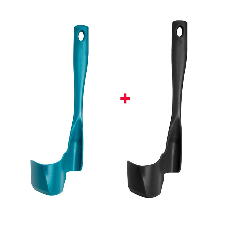TM5/TM6/TM31 Thermomix Küche Rotierenden Spatel Entfernen Portioning Lebensmittel Rotierenden Schaber Verarbeiter Multi-funktion Dreh: Blau 01-Schwarz 01