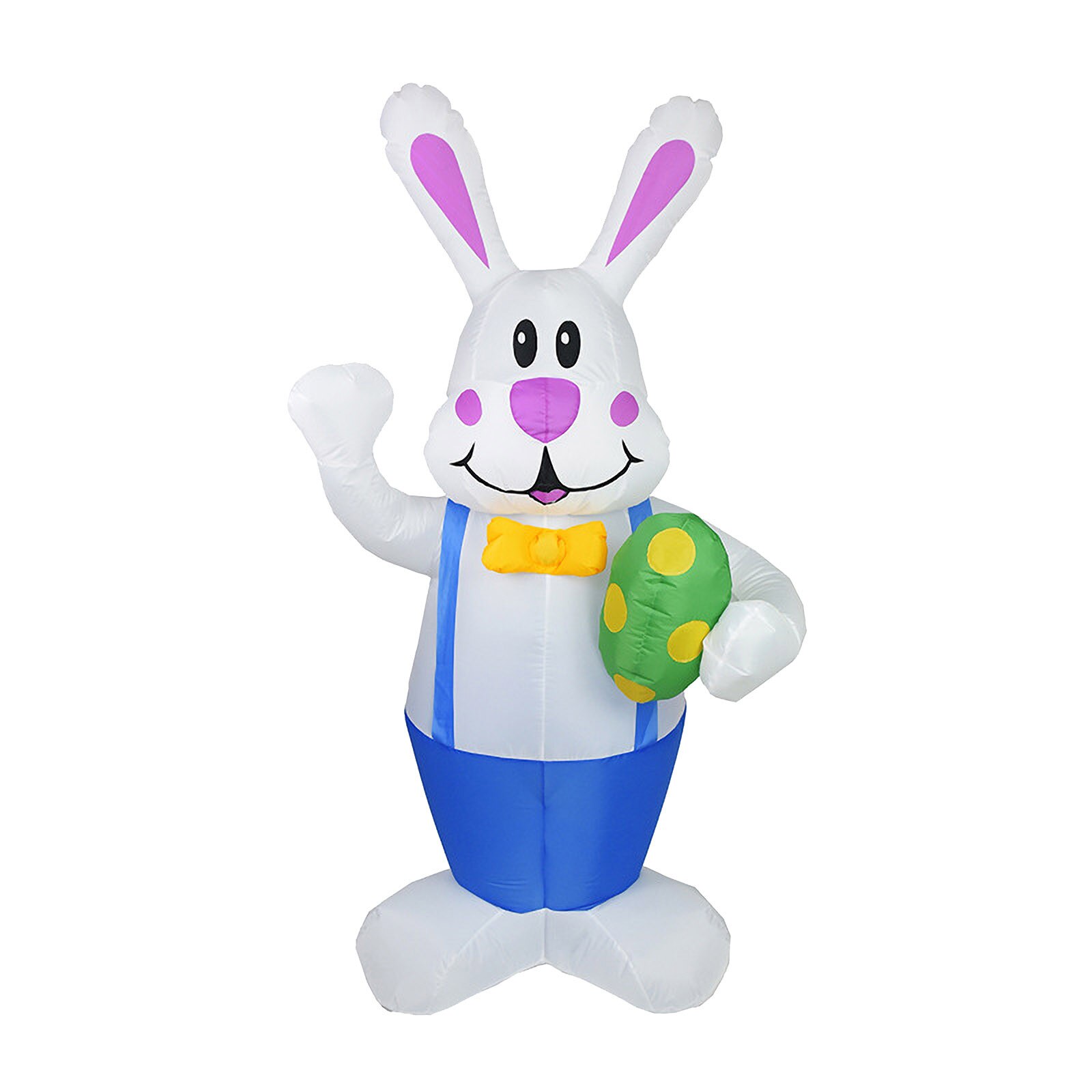 1.9m Inflatable Easter Bunny Doll Toy LED Night Light Figure Yard Outdoor Garden Party Ornament home Decorations