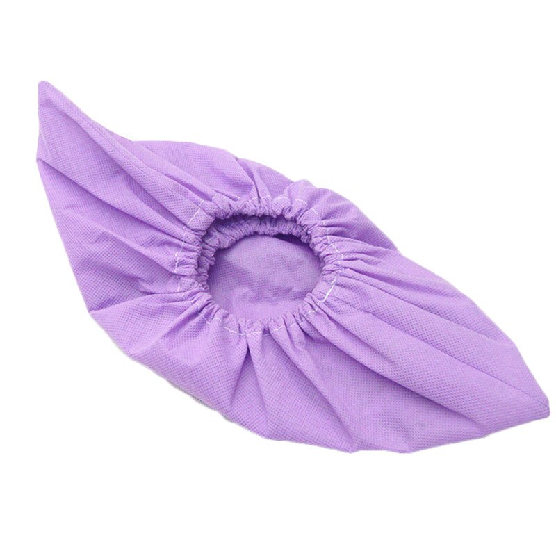 Couvre-chaussures réutilisables chaussures Non tissées clair ménage épais lavable couverture de chaussures d'intérieur résistant à l'usure couvre-pied accessoires de chaussures