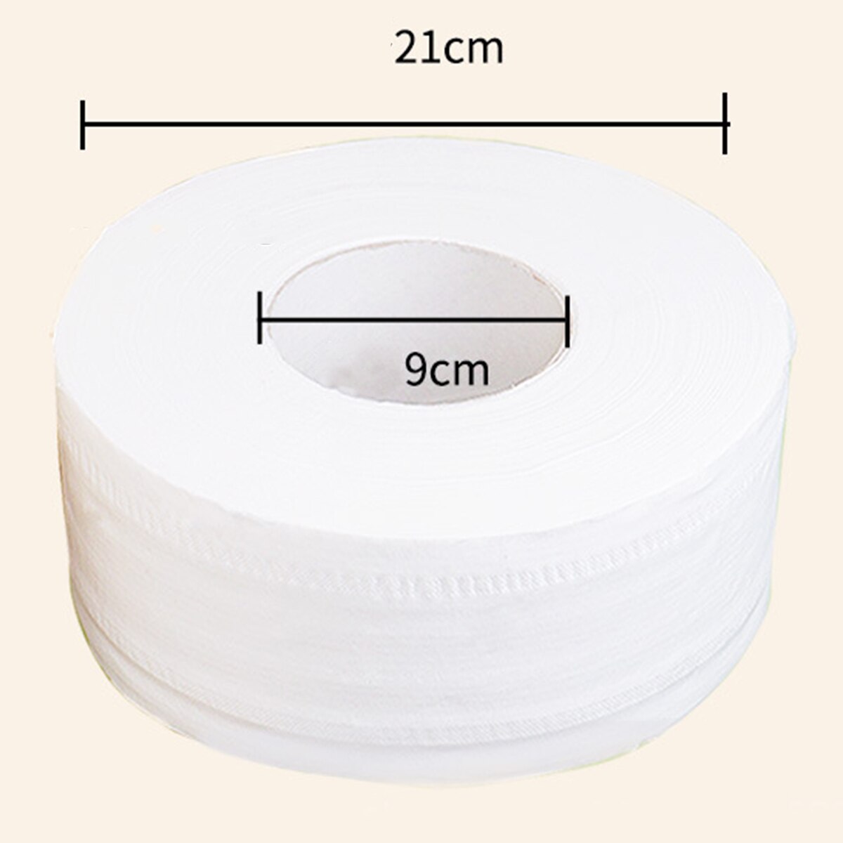 1 Roll Jumbo Roll Toilet Paper Roll Novelty Gag 3-Ply Wood Pulp Toilet Paper Roll Paper Toilet Kitchen Tissue