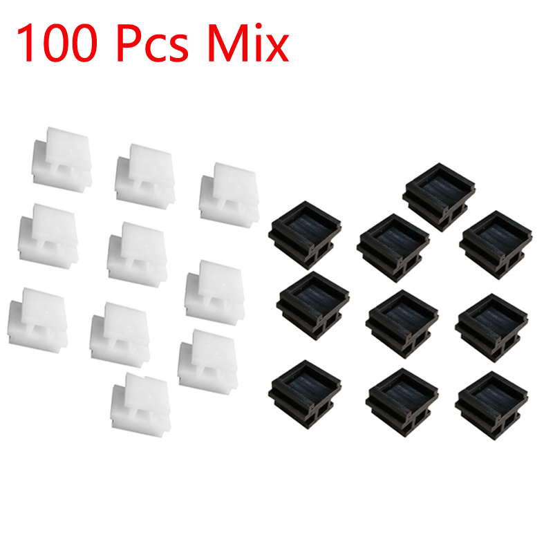 100-500Pcs Auto Klimaanlage Auto Steckdose Parfüm Clips verschluss Air outlet aromatherapie Clips verschluss DIY zubehör: Blau