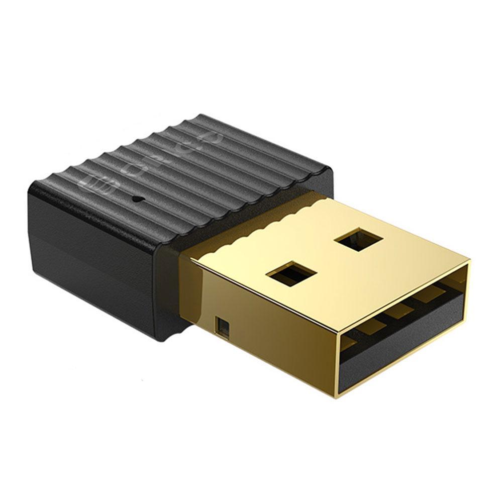 Bta -508 usb trådløs bluetooth adapter til computer windows 7/8/10 bluetooth dongle usb bluetooth 5.0 modtager sender: Sort