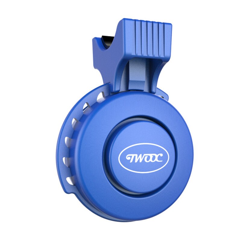 Elektrische fietsbel, usb oplaadbaar, waterdicht, elektronische fietshoorn, fietsstuur, scooters, fietsbel, mini-alarmbellen: Blauw