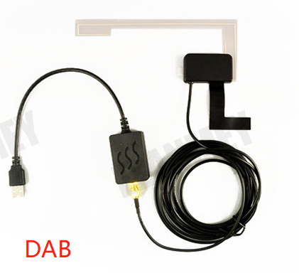 Accessoires Android récepteur DAB OBD2 CARPLAY USB DVR caméra TPMS câble à fibres optiques adaptateur de caméra Fiber vidéo 4G Box: GRIS