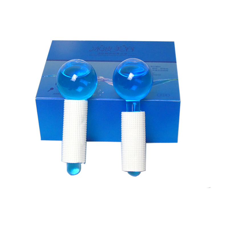 1Pair Crystal Ice Wave Beauty Ball Beauty Salon Face Eye Massager Roller Water Wave Ball Facial Massage Remove Fatigue Home Tool: type 3