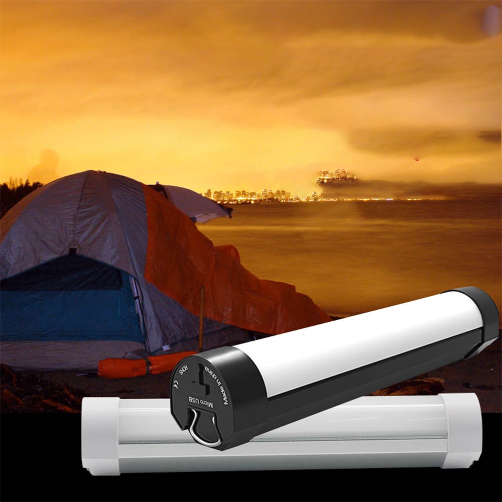 Karper Bivvy Vissen Lichten Sterke Magneet Led Camping Licht Noodverlichting 2W 18650 Batterij Oplaadbare Outdoor Camping Lantaarn Lamp