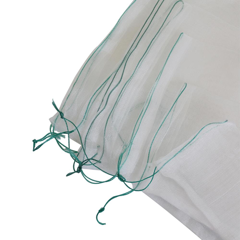 30 st 40-300 mesh nylon växtskydd växer väska hållbar frukt grönsak växt dragsko väskor trädgård anti skadedjur väska