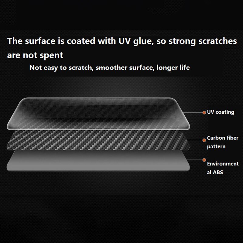 Kulfiber til nissan navara  np300 bil gearskift ramme panel dekoration cover trim klistermærke tilbehør