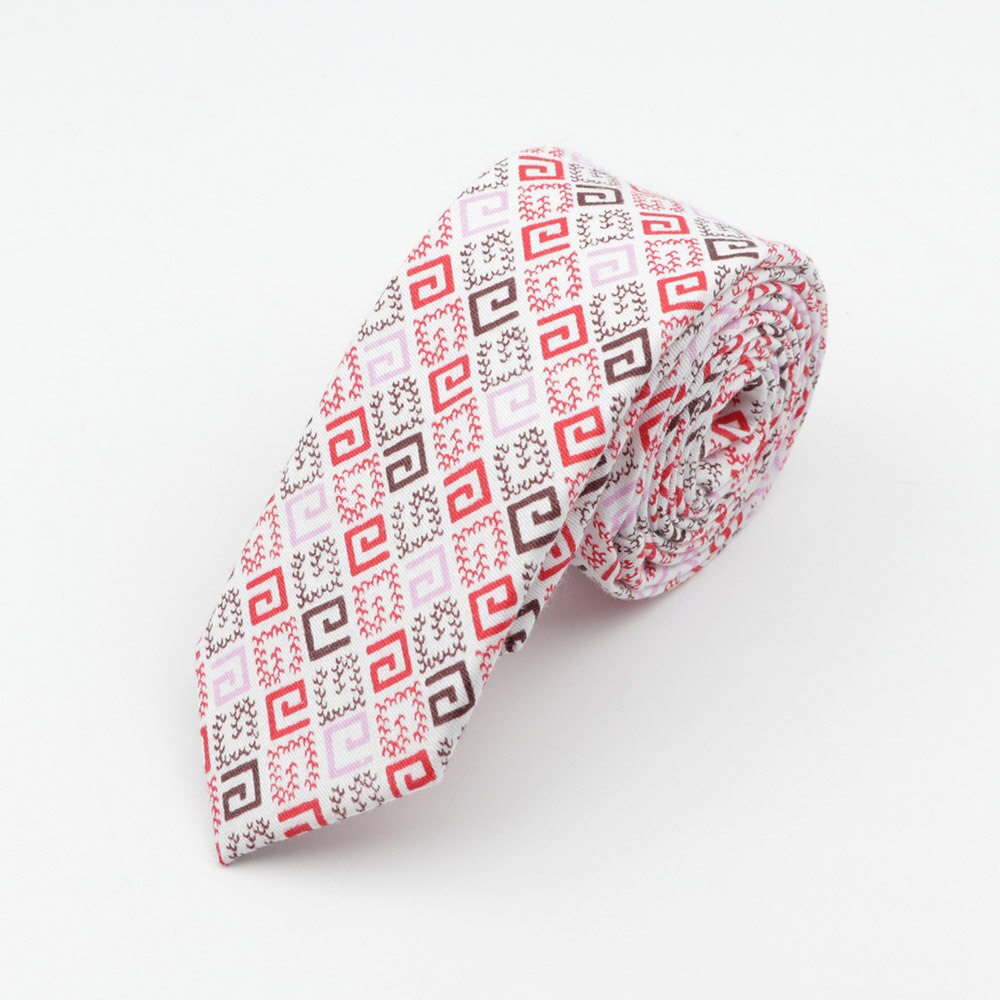 Corbatas de algodón a rayas a cuadros para hombre, corbata para hombre, ropa clásica, corbata para boda, sensación de tecnología, corbatas: 5