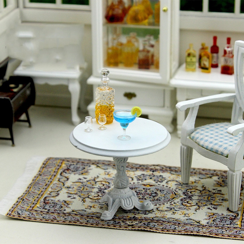 1:12 Resin Dollhouse Mini Lemon Milk Tea Water Cup Kitchen Miniature Dollhouse Accessories Cups Toy Doll House Decoration