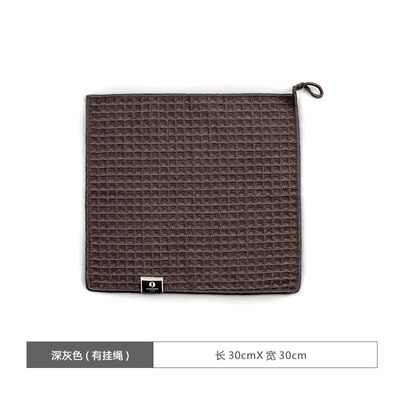1 kpl erittäin imukykyinen pyyhe barista pyyherätti baari kahvinkeitin puhdistusliina astiasto kodin puhdistuspyyhe keittiövälineet: Ruskea 30 x 30cm