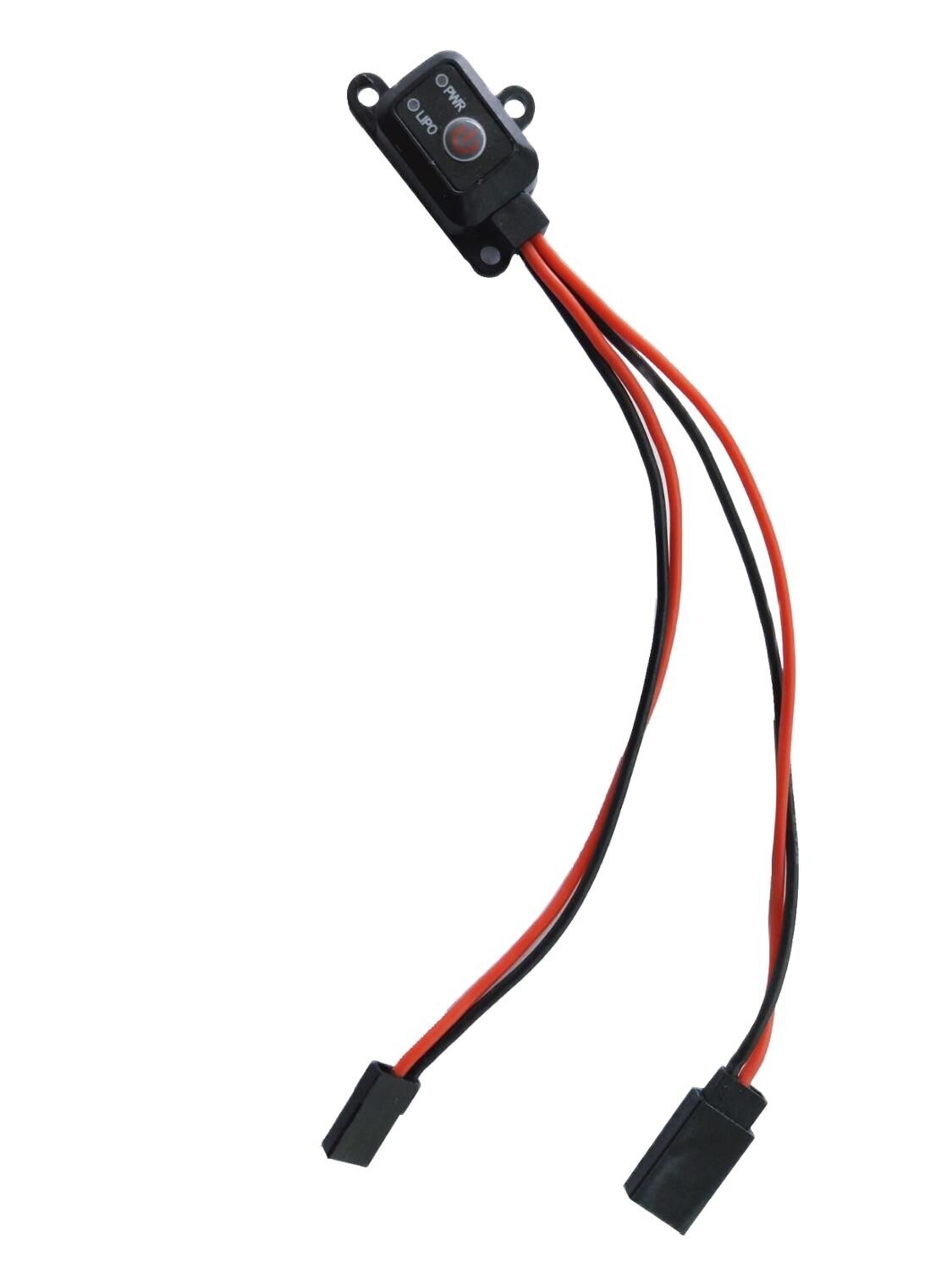 1 Pcs Tiny Kleine Mcu Gecontroleerde On/Off Batterij Spanning Gecontroleerd Rc Schakelaar Voor Rc Auto Vliegtuig Boot lipo Nimh Nicad Batterijen