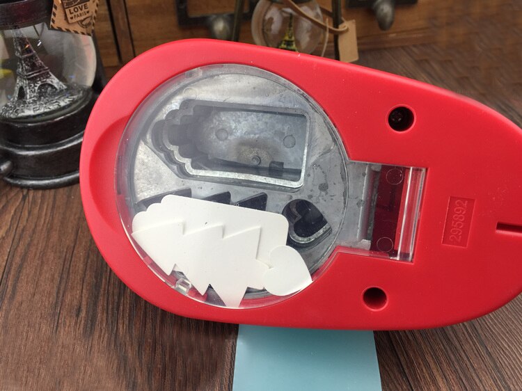 Grande étiquette pour arbre de noël | Perforateur de trous fait à la main en forme de cœur, poinçon, coupe-papier pour carte de vœux, Scrapbooking, Machine de bricolage