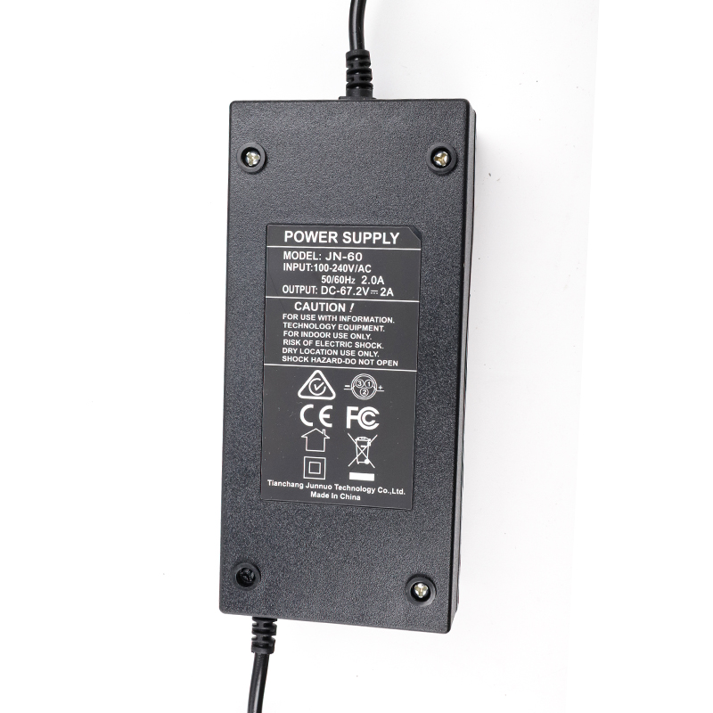 Cargador de batería de litio Universal para bicicleta eléctrica, accesorios para patinete eléctrico 24V2A 36V2A 48V2A 60V2A