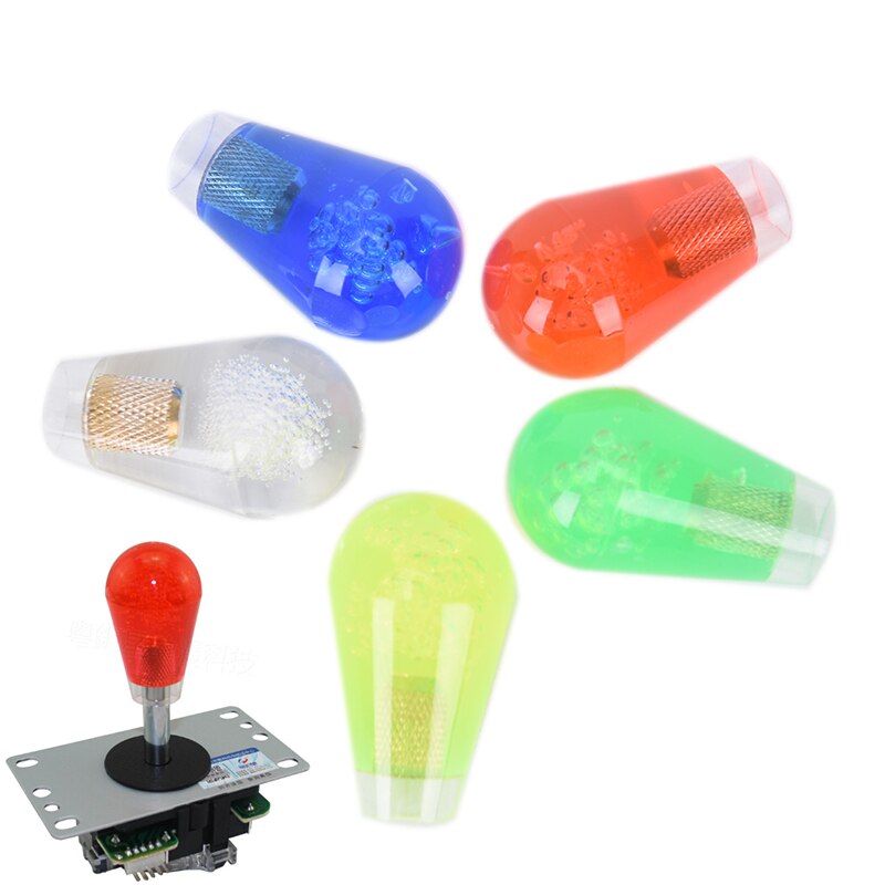 1 Pcs Vervanging Topball Bat Top Bal Ronde Kristal Rocker Joystick Handvat
