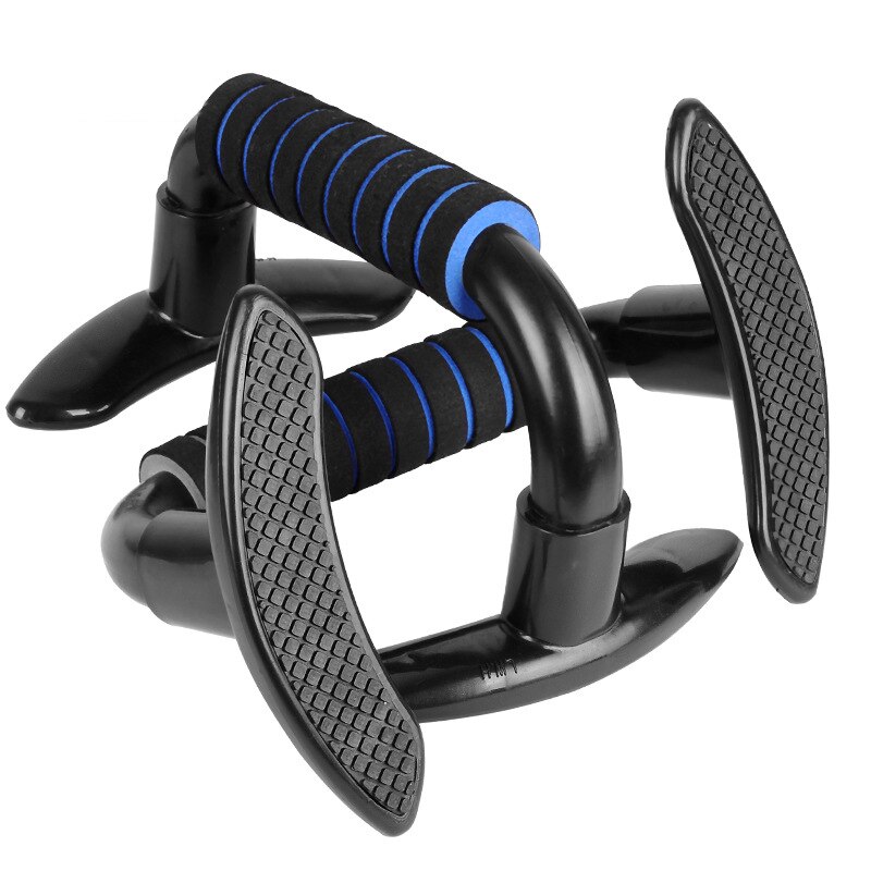 Support de pompes, pompes antidérapantes, équipement de fitness abdominal multifonctionnel, équipement de fitness d'intérieur: Bleu