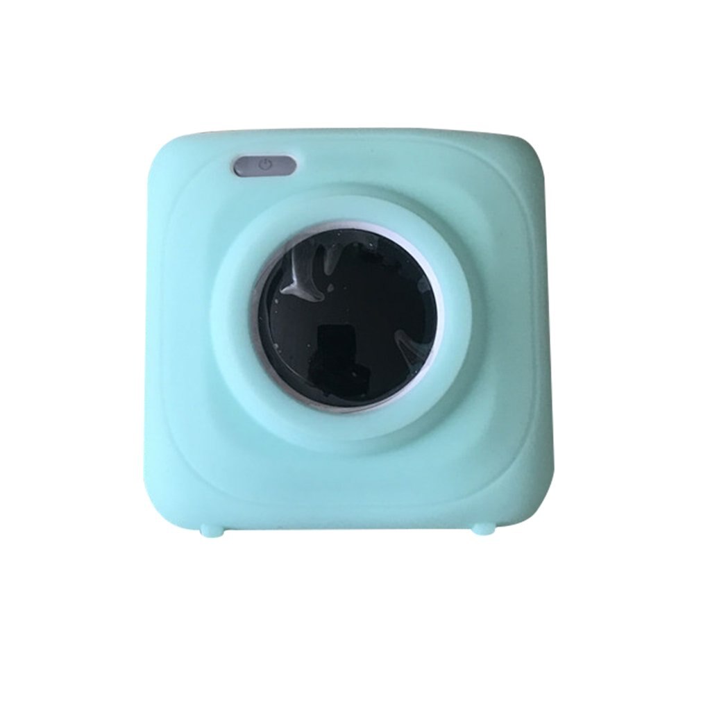 Portable Instant Photo Printer Electronics Photos and Bills Printer Protective Case Silicone Case Thermal Printers Office Sony: Green