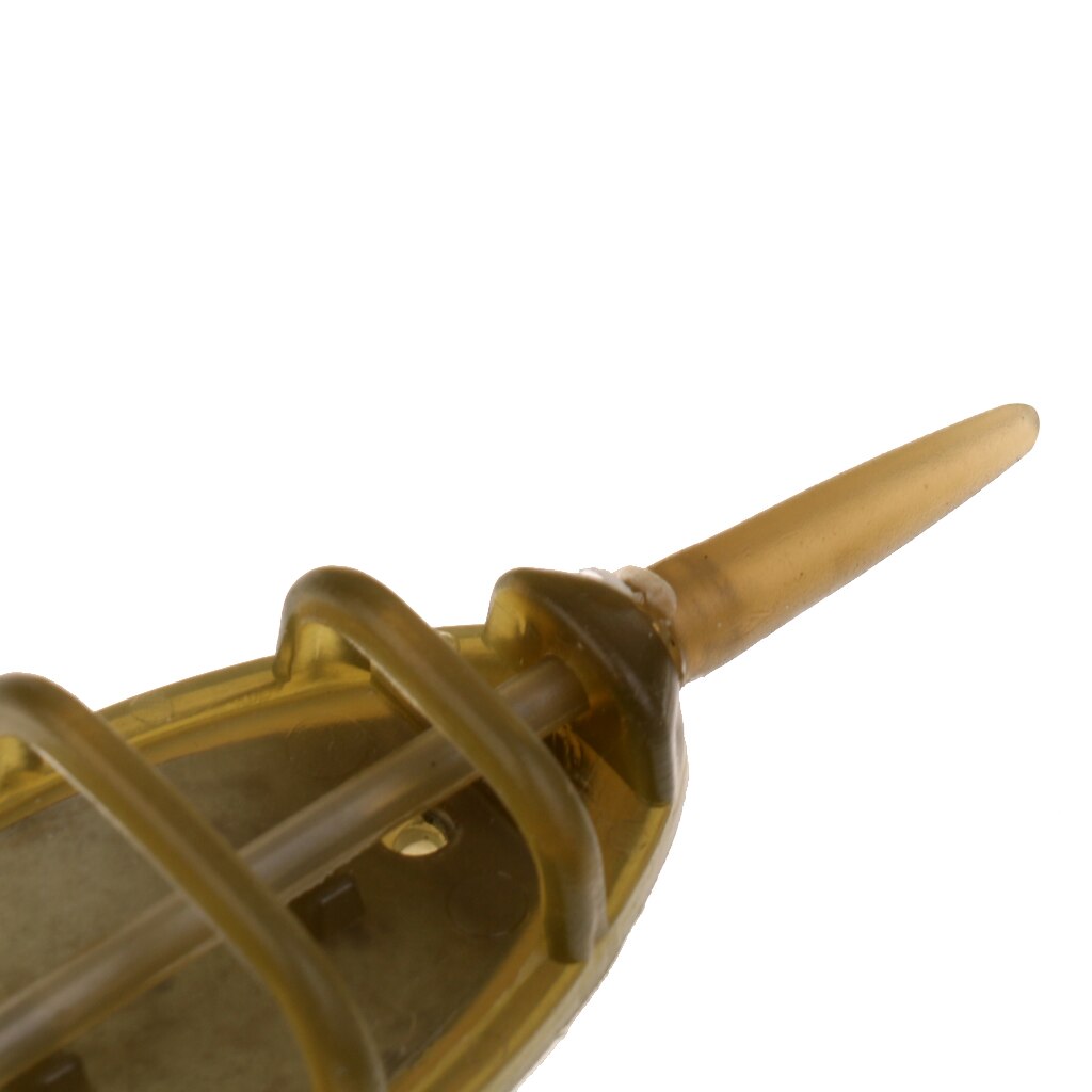 4Pcs Assorted In-line Method Feeder Fishing Feeding Lead Sinker 20g 25g 30g 35g