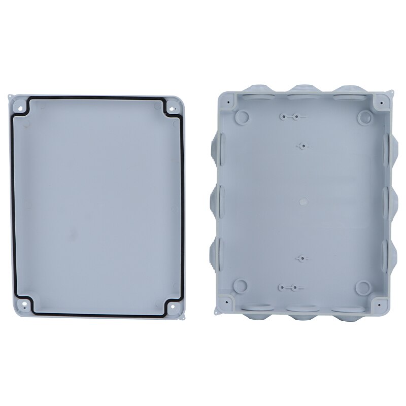 255*200*80MM ABS Plastic IP65 Waterproof Junction Box DIY Outdoor Electrical Connection box Cable Branch box