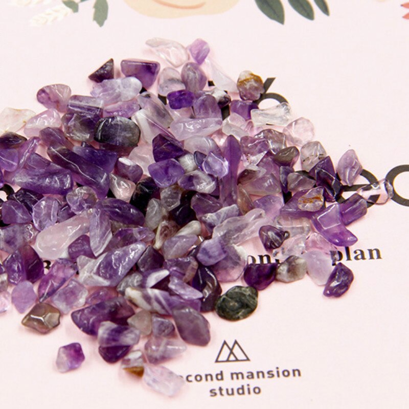 Natural Crystal Tiny Stones Irregular Shapes Resin Art Supplies Jewelry Making Supplies Miniature Stones Beads Jewelry Findings: 12