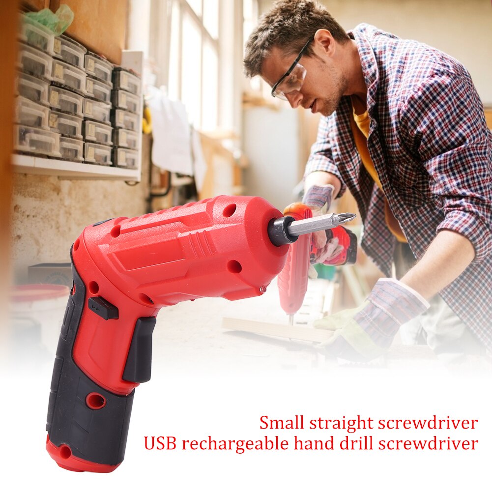 Multi-function Electric Small Straight Hand Drill Screwdrivers Electrical Handheld Furniture Installation Maintenance Gadget