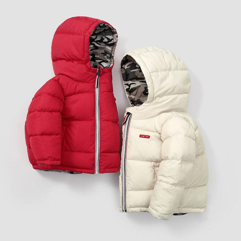 Baby Meisjes Jongens Parka Light Kids Jas Kap Witte Eend Down Jas Winter Kinderen Jas Peuter Bovenkleding Warme Sneeuw Jas