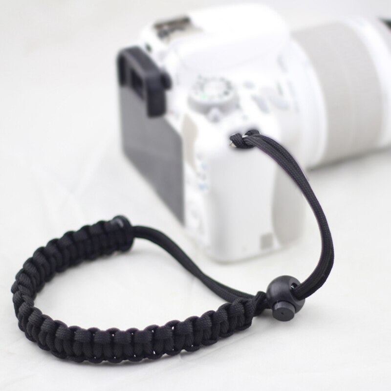 Digitale camera pols handriem grip gevlochten polsband band voor dslr camera's verrekijker spullen buitensport accessoires gereedschap