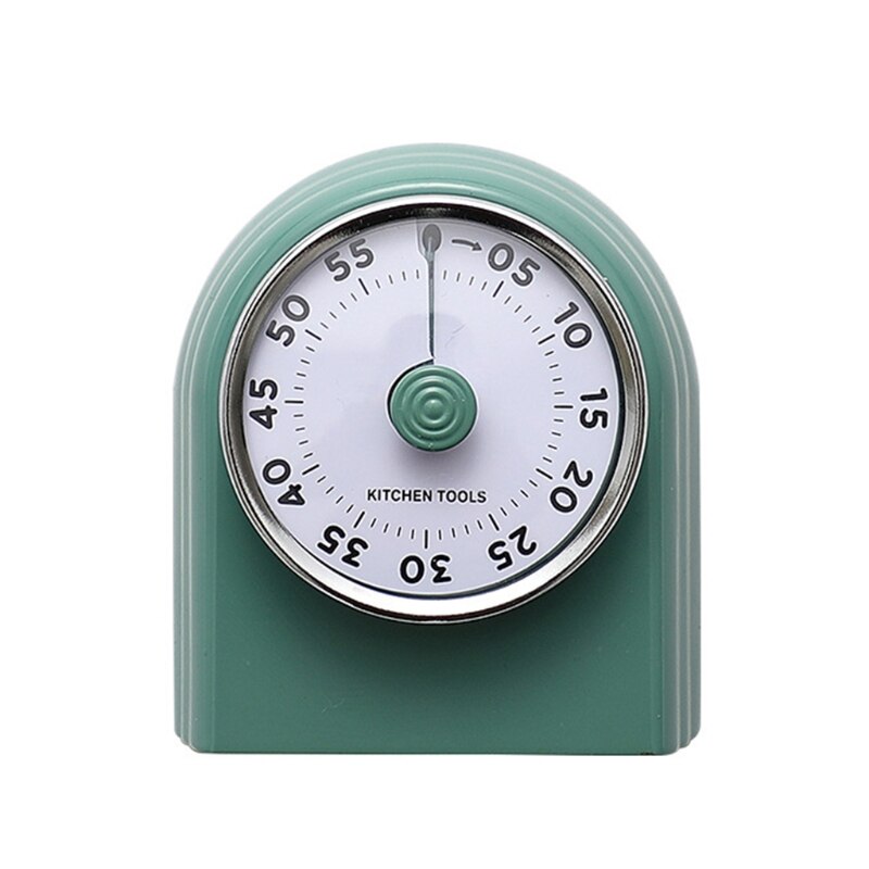 60 Minute Kitchen Visual Timer No Battery Mechanical Countdown Clock Alarm Tool