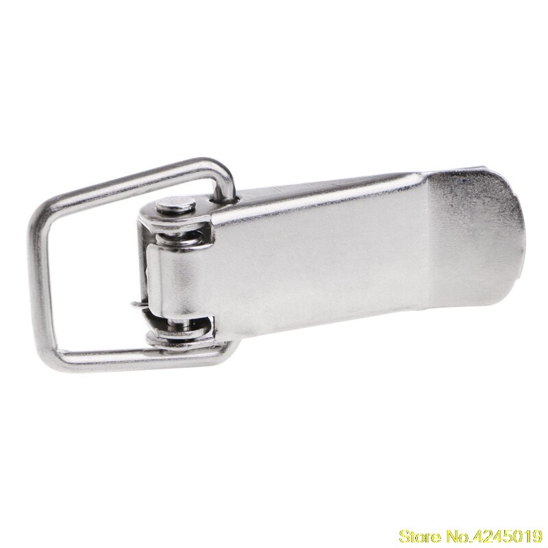 4 Pcs Hardware Cabinet Boxes Spring Loaded Latch Catch Toggle Hasp