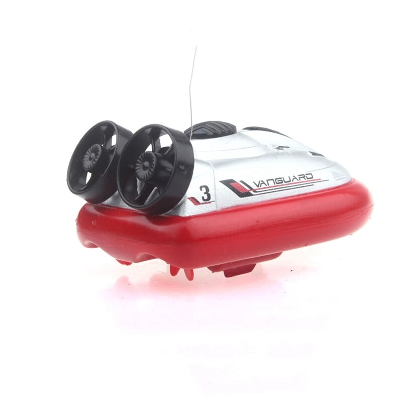 Mini rc fartyg båt svävare fjärrkontroll båt rc elektrisk motorbåt svävare sändare klassisk motorbåt pojke leksak röd