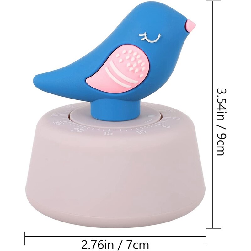 Kitchen Timer Mechanical Egg Timers Figure Countdown Alarm Timer Cooking Learning Work Time Timer For Home