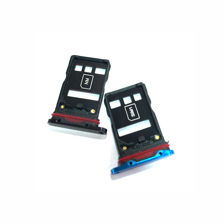 Sim-kaart Lade Houder Slot Adapter Socket Dual Sim Voor Huawei P30 P30 Pro P30 Lite Vervangende Onderdelen