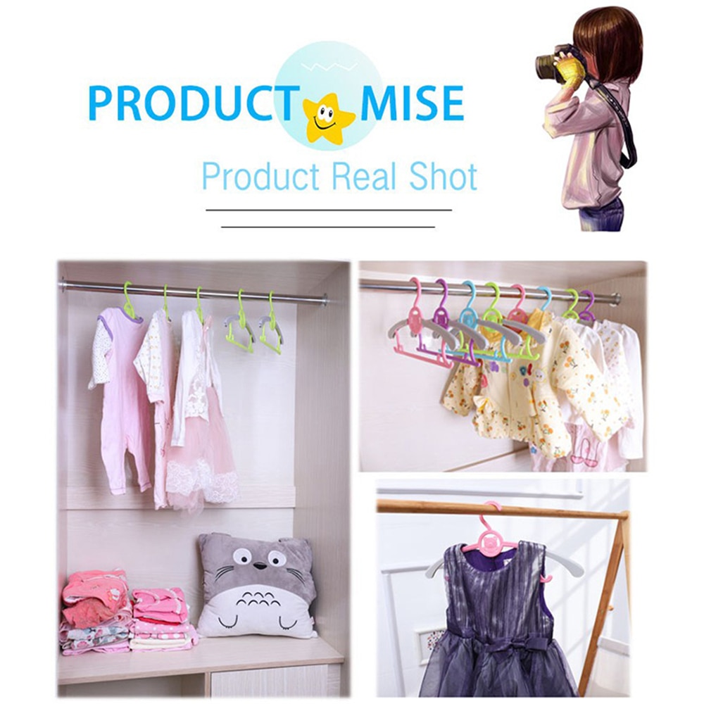 Newest Adjustable Clothes Hanger Rack Plastic Towel Display Hanger For Baby Adults Children Kids Clothing Drying Rack Hanging