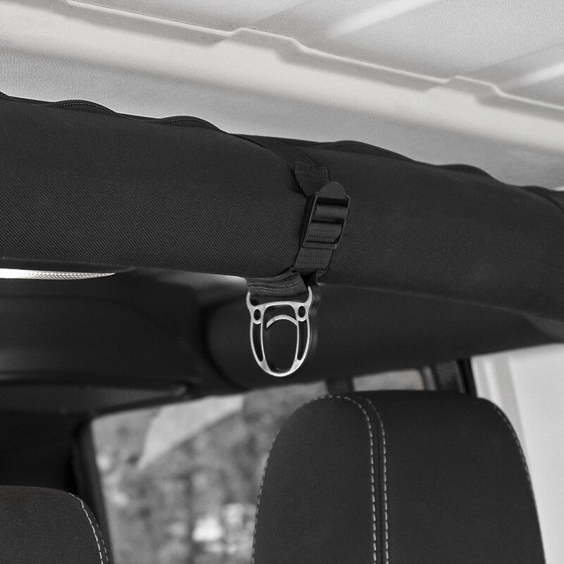 Sansour Car Coat Hanger for Jeep Gladiator JT + Car Coat Hook stand Accessories for Jeep Wrangler TJ JK JL 1997