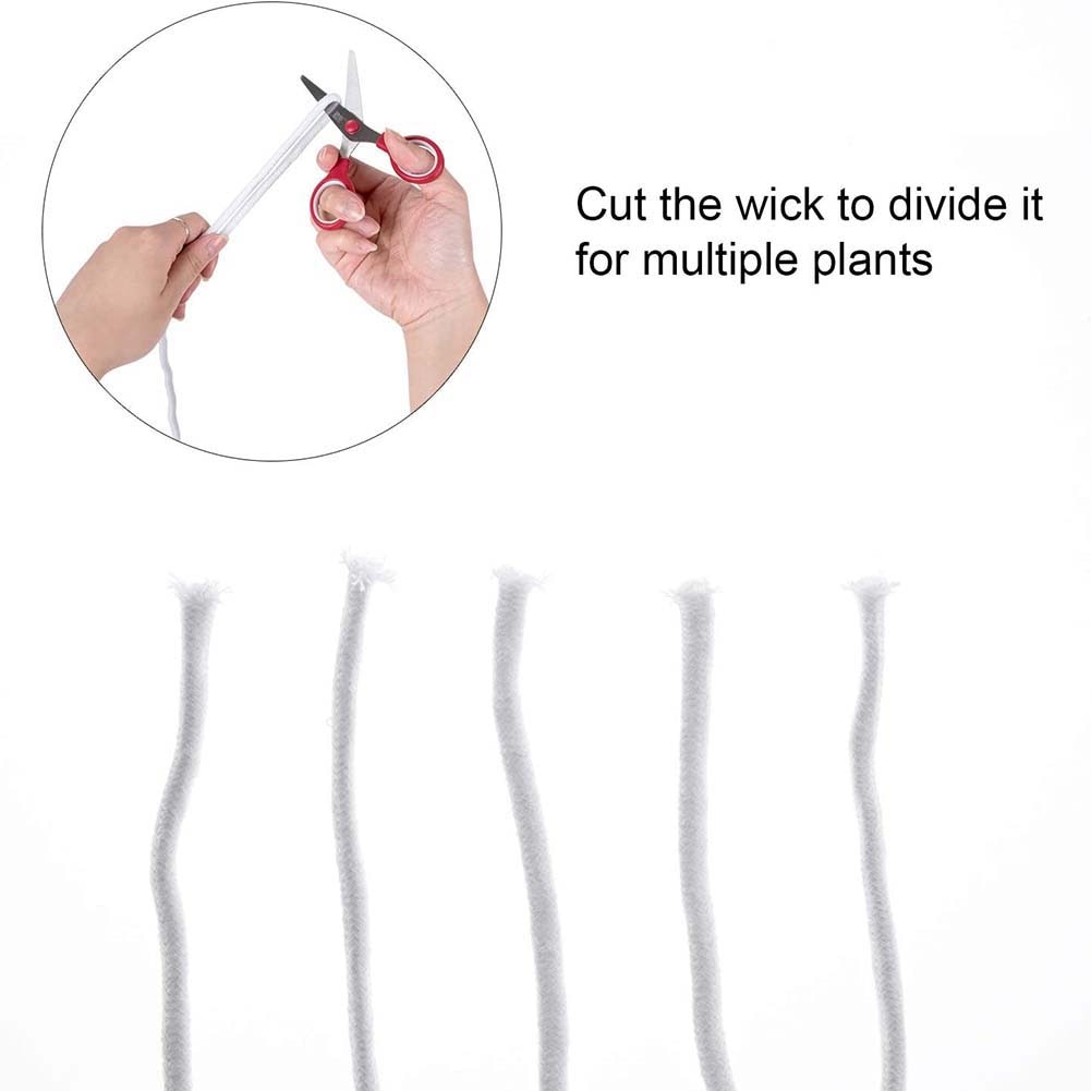 50cm DIY vlies Stoff Selbst Bewässerung Wicking Schnur Pflanze Bonsai Waterer Hydrokultur Liefert Automatische Bewässern Seil